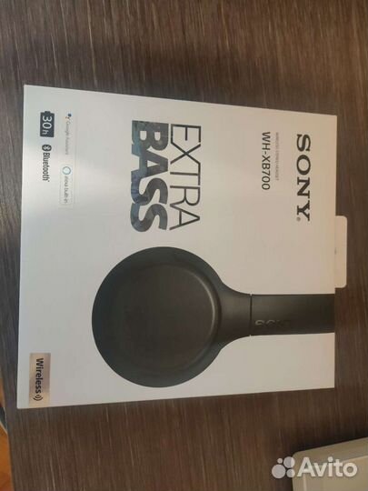 Sony Extra Bass WH-XB700 Black Беспроводные наушни