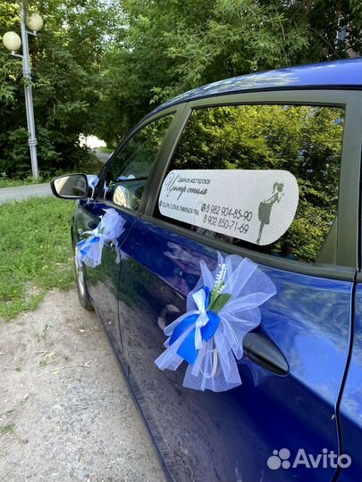 Свадебные аксессуары на машину