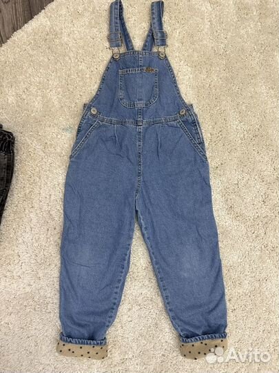 Джинсы и джинсовый комбенизон утепленные