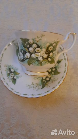 Чайная пара фарфор