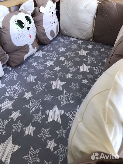 Бортики в детскую кроватку