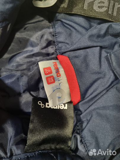 Тёплые зимние штаны на 5-6 лет Reima + флисовая