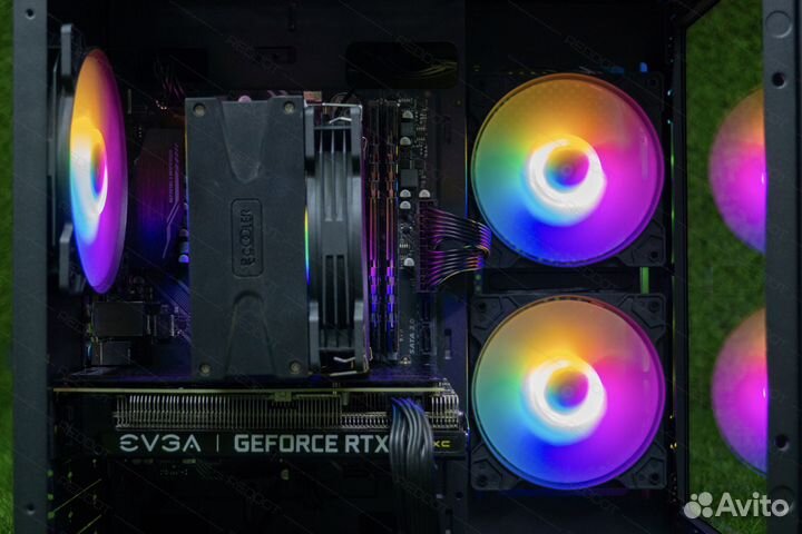 Игровой пк RED DOT Storm Jade(R7 5700X+ RTX4060Ti)