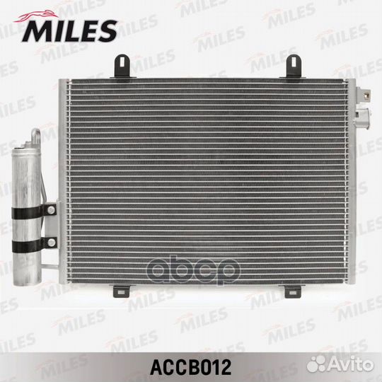 Радиатор кондиционера (паяный) renault logan