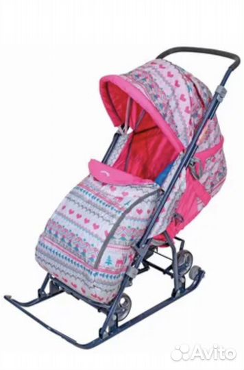 Санки коляска ника умка 3