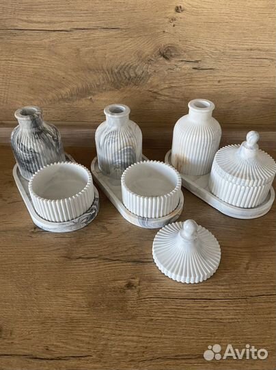 Гипсовая ваза. Гипсовая шкатулка