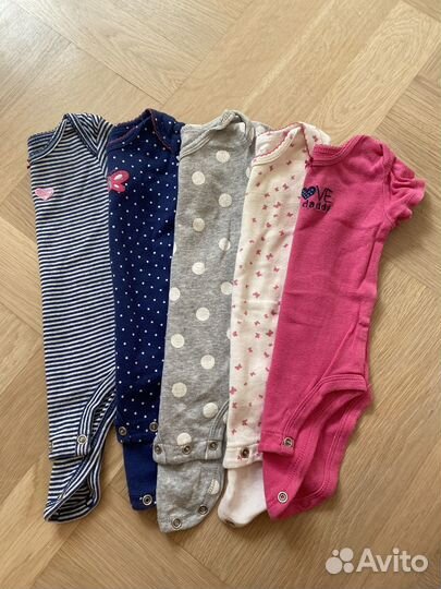 Боди для девочки carters (3 месяца)