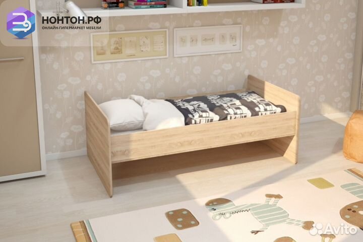 Кровать детская Умка дуб сонома