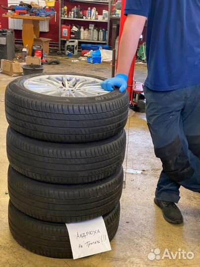 Резина Michelin 205/55 R17 91W на дисках BMW