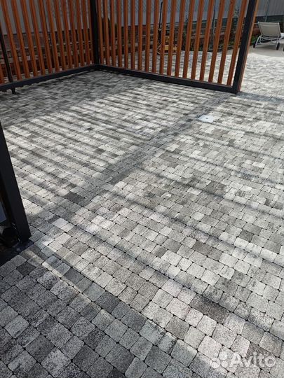 Тротуарная плитка сухопрессованная