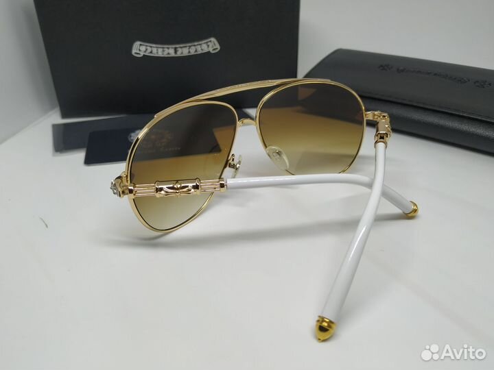 Chrome Hearts очки солнцезащитные капли