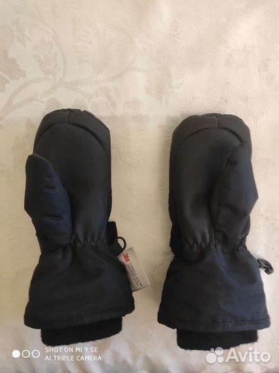 Зимние Варежки краги