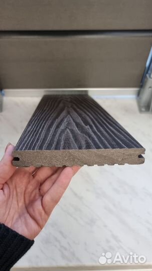 Дпк доска Terradeck Massive 3D цвет коричневый