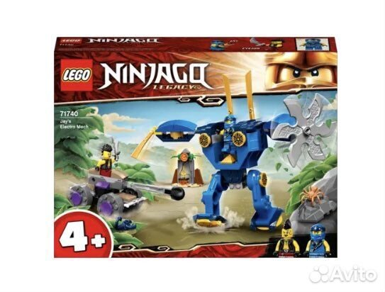 Lego Ninjago 71740 Электрический робот Джея