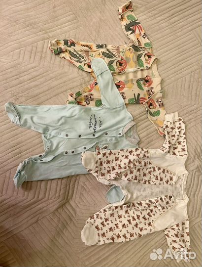 Вещи пакетом на мальчика 50-56