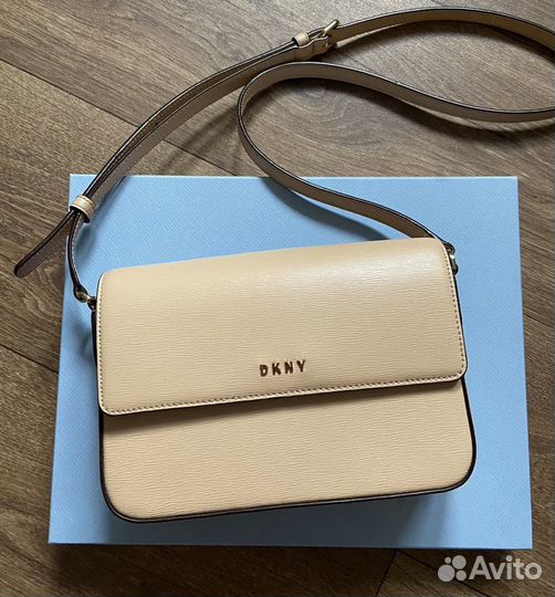 Сумка dkny оригинал молочная