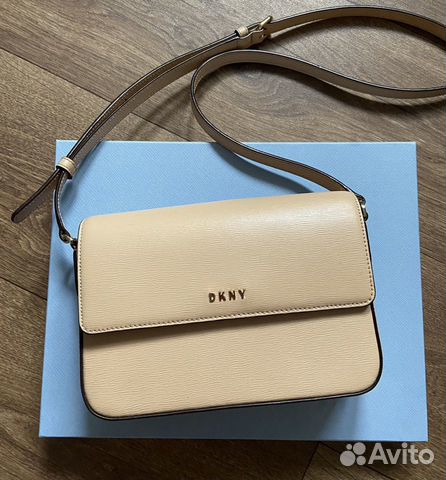 Сумка dkny оригинал молочная