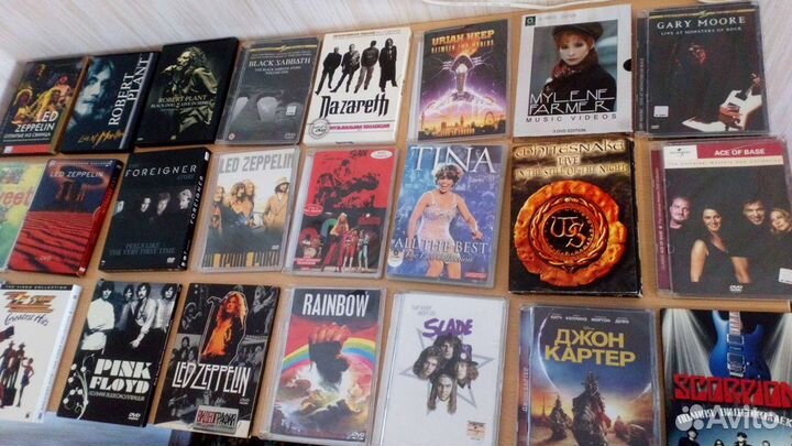 Диски DVD и CD