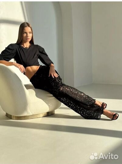 Юбка женская гипюровая новая