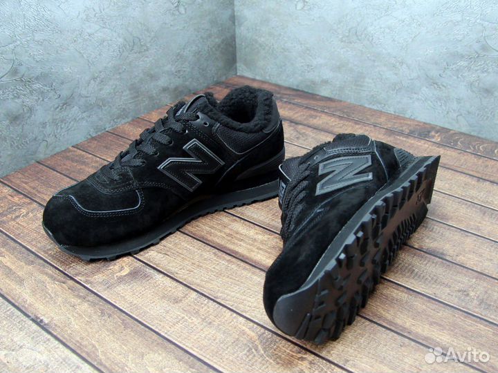 Кроссовки New Balance 574 зимние