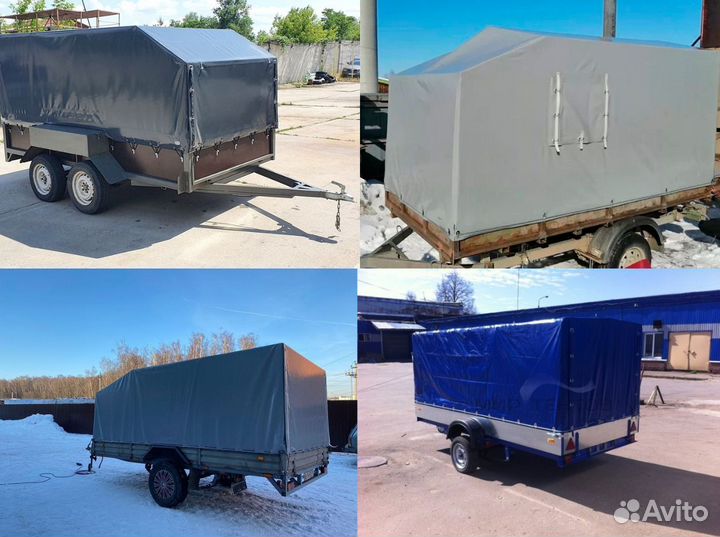 Тент на прицеп