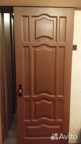 Межкомнатные двери бу 70 см с коробкой
