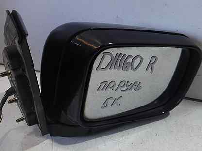 Зеркало правое электрическое Mitsubishi Dingo