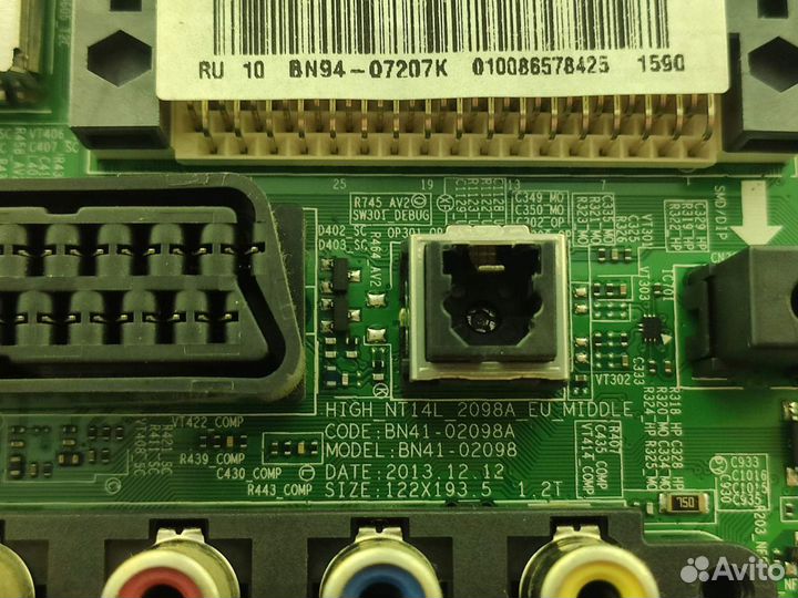 Материнская плата samsung UE32H4000AK