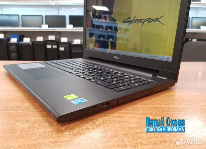 Ноутбук Dell 15, Pentium 3558U, SSD, GeForce 2Gb
