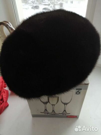Берет норковый