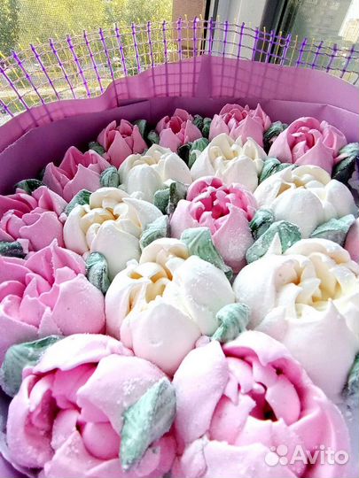 Сладкий букет из роз