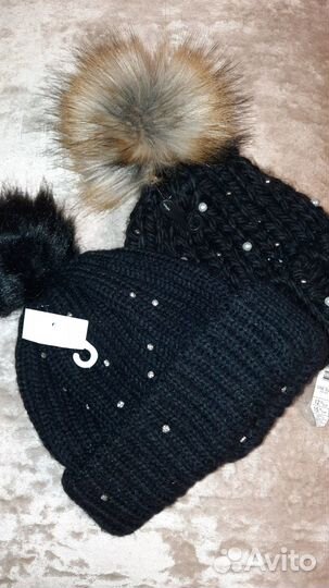 Шапка женская вязаная