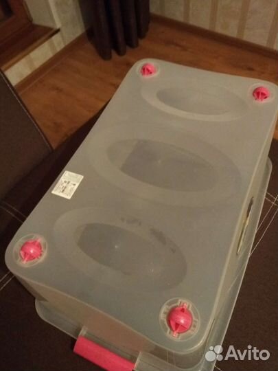 Контейнер для хранения на колесах 600х400х280