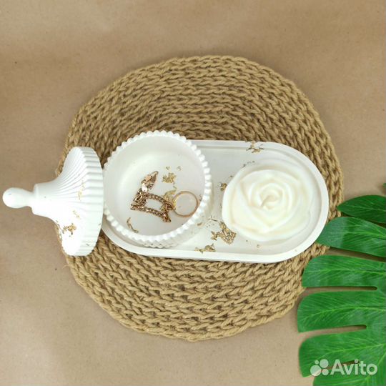 Подарочный набор со свечой