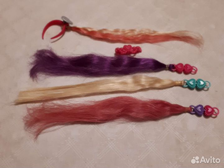Пряди для Барби принцессы