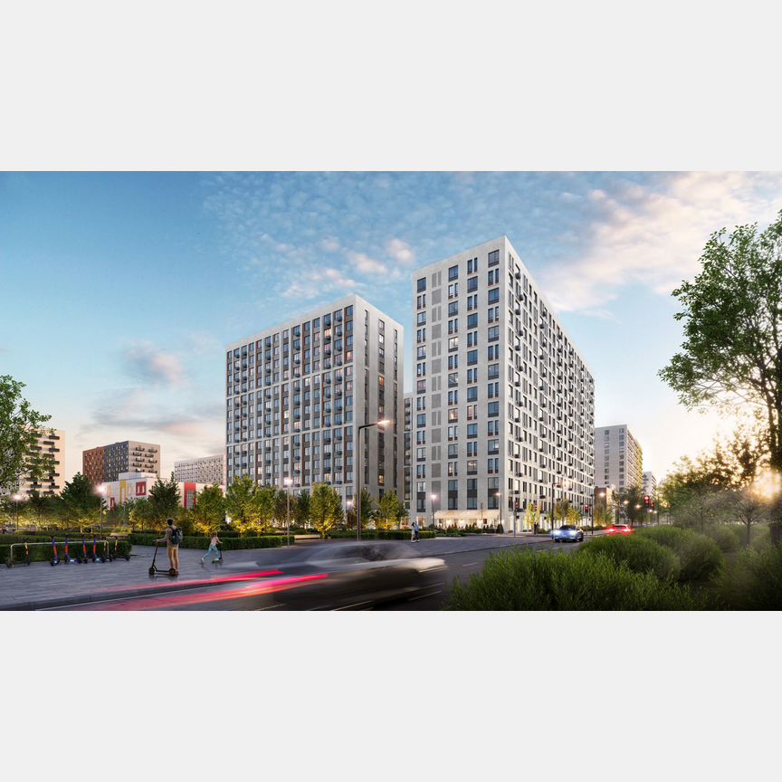 1-к. квартира, 36 м², 13/15 эт.