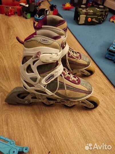 Ролики Reaction r206w 37размер, 24см стопа