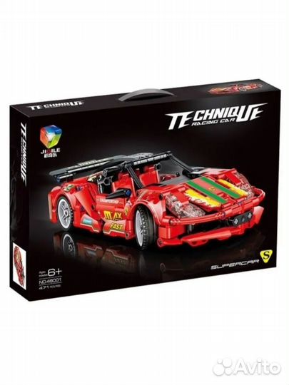 Конструктор lego technic спорткары