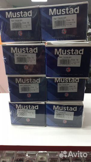 Крючки mustad тройники и двойники