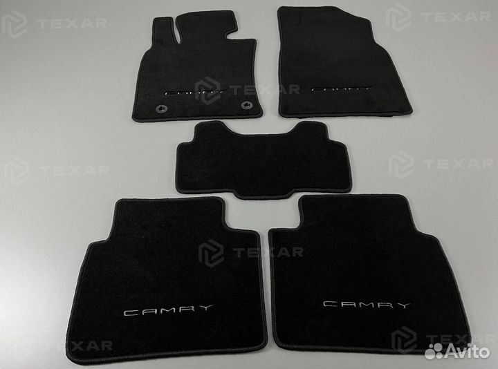 Коврики для Toyota Camry viii (XV70) велюровые