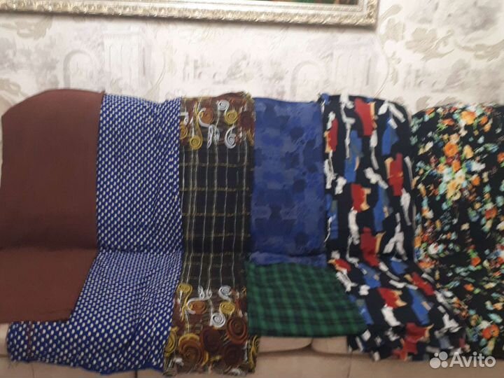 Лён штапель много