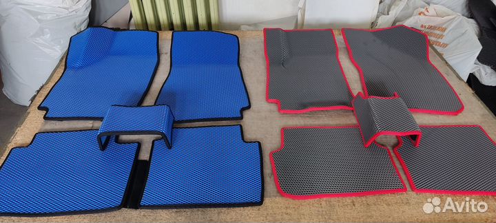 Эво коврики EVA ковры 3d соты в авто уфа производс