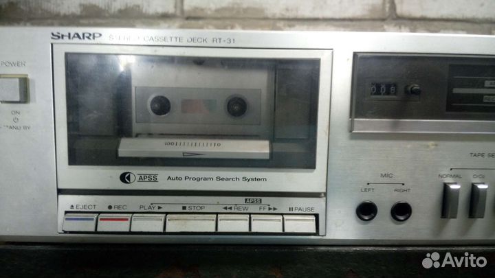 Кассетная дека sharp