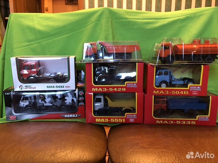 Модели грузовиков / тягачей 1:43