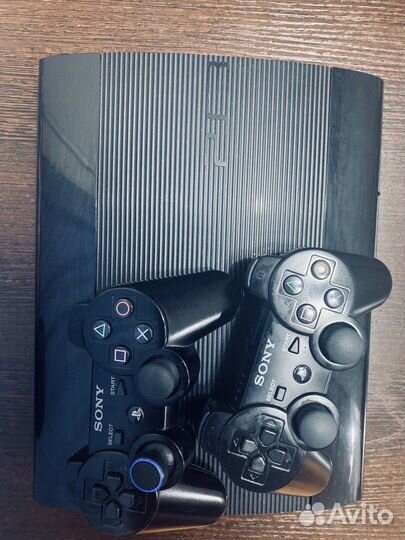 Sony PS3 super slim 500 gb(не прошитая)