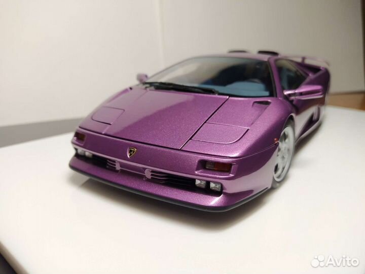 Autoart 1/18 Lamborghini Diablo SE30 Jota, Viola