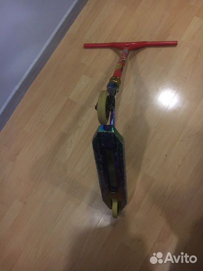 Трюковой самокат + доп колеса и пега