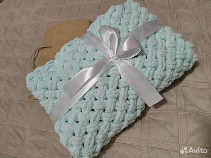 Плед детский пушистый