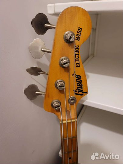 Бас гитара Greco Precision Bass, Japan, 70-х годов