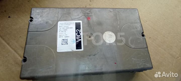Блок управления VIC 2 DAF XF 105 2005 1639082